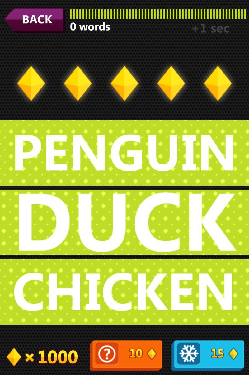 Kick the Word Screen 2