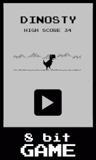 Игра про динозаврика из браузера Google Chrome появилась в ... - 192 x 320 png 13kB