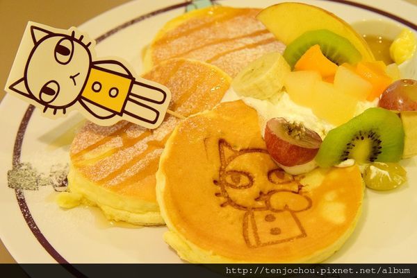 Aranzi Cafe阿朗基咖啡 夢幻少女鬆餅