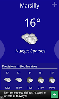 Anteprima screenshot di Prévisions Météo France APK #2