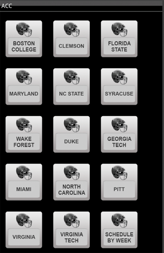 2013 ACC Football Schedule