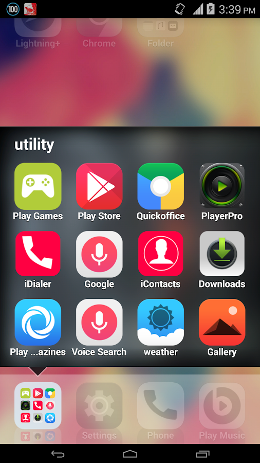 iphon launcher - screenshot