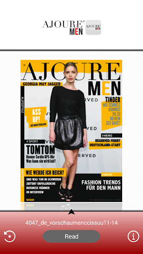 Ajoure MEN Magazin