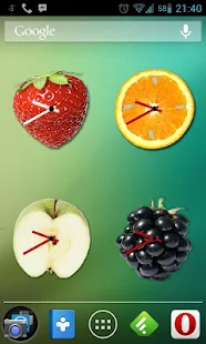 Fruity Clocks