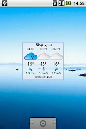 DB.no weather widget poster 1
