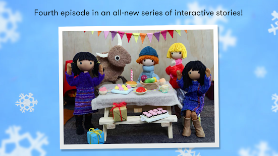 Snowy & Chinooks Birthday Invite: A Puppet Story - náhled