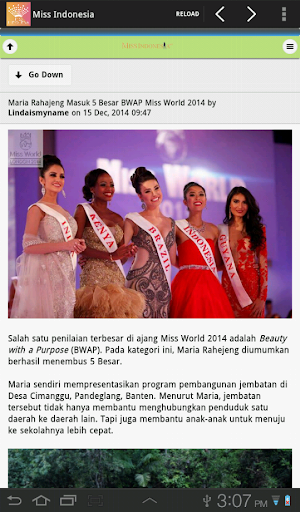 免費下載生活APP|Miss Indonesia app開箱文|APP開箱王