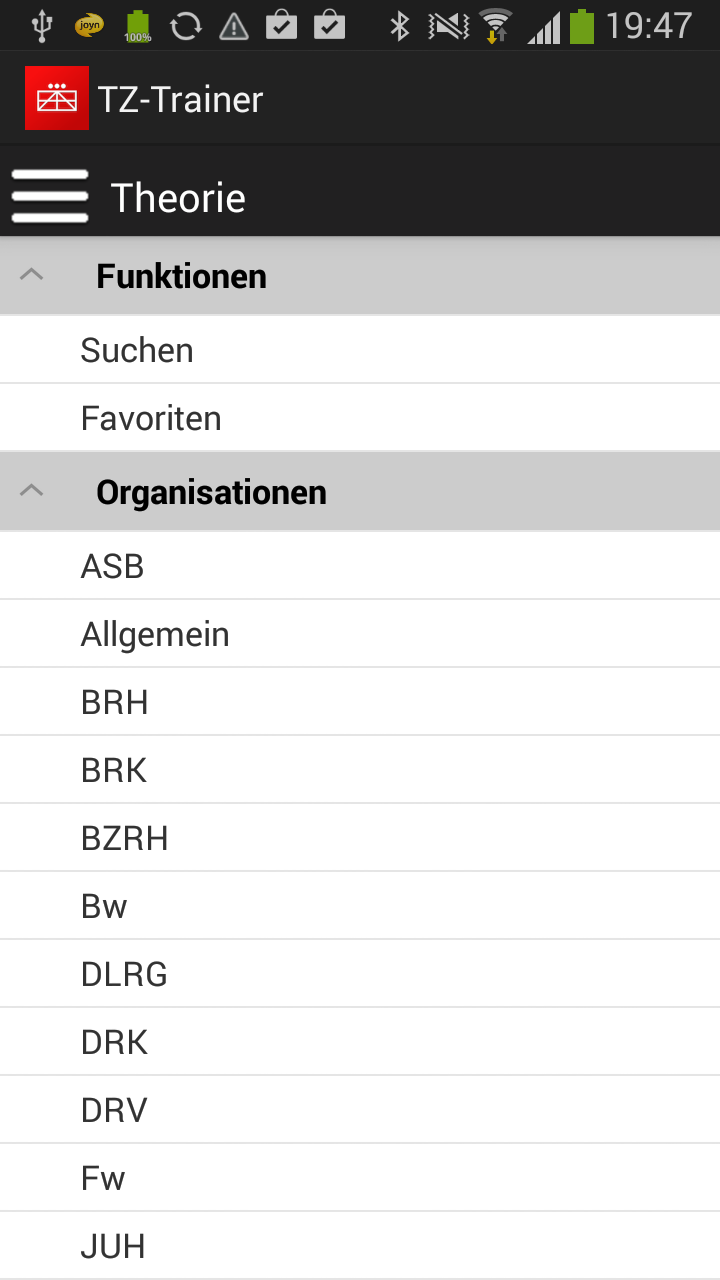 Taktische Zeichen Trainer Screen 3