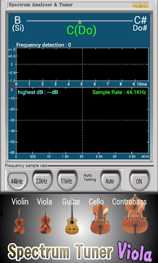 Spectrum Tuner Viola