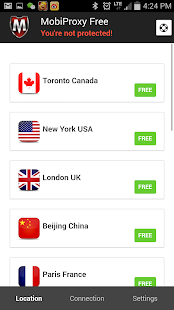 Mobiproxy - Free VPN Proxy Screenshot