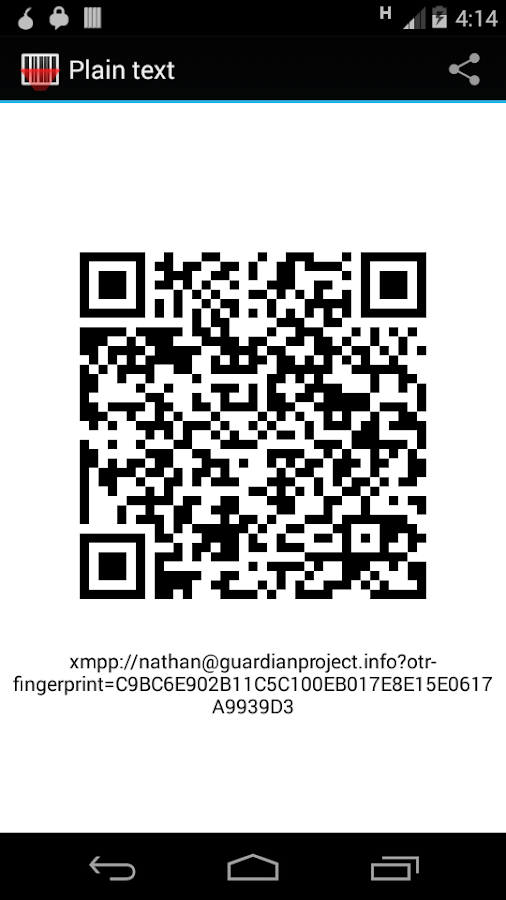    ChatSecure- screenshot  