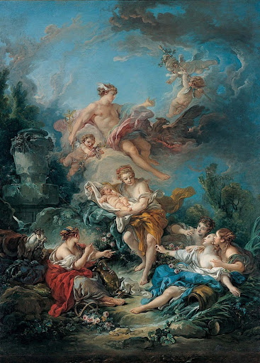 Mercury Confiding the Infant Bacchus to the Nymphs of Nysa