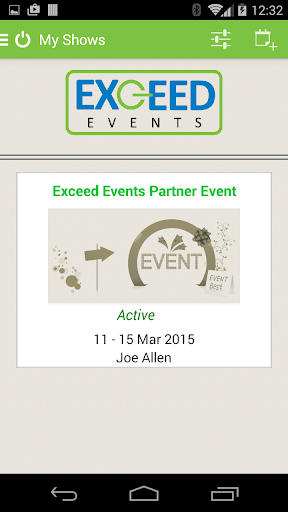 Exceed Events Mobile