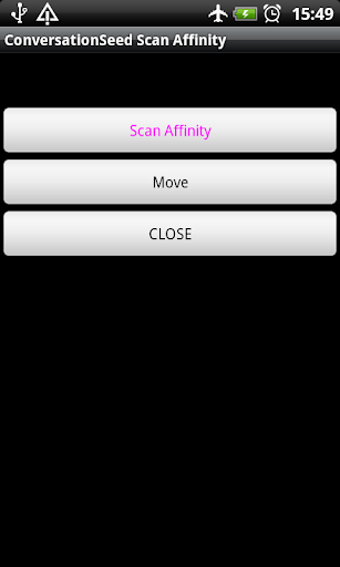 ConversationSeed Scan Affinity