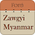 Zawgyi Myanmar Fonts Free10.0