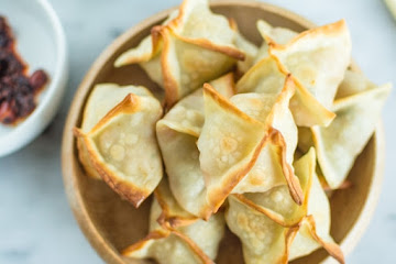 Baked Thai Shrimp Wontons