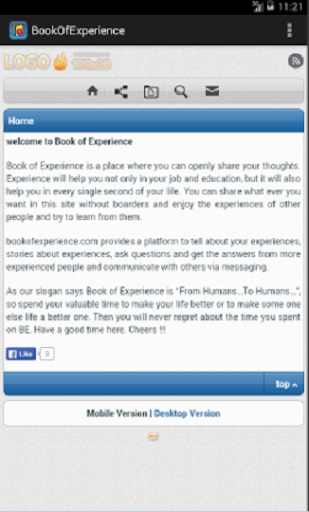 Book of Experience