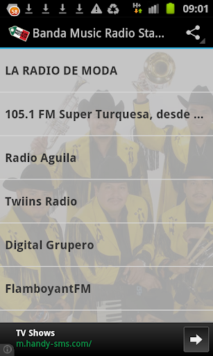 Banda Music Radio Stations
