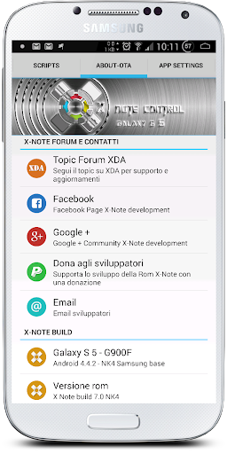 X-Note Control Galaxy S5