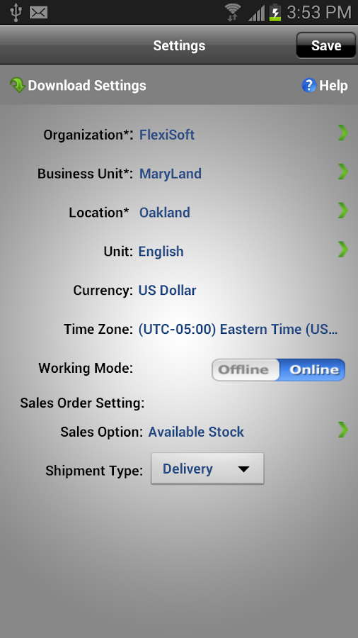 Goods Order Inventory Pro - screenshot