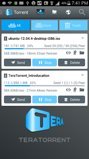 TeraTorrent - Downloader