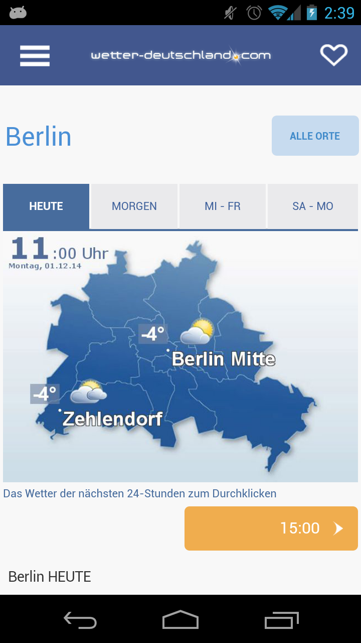 Wetter-DE Screen 3