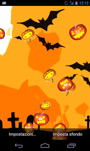 Halloween live wallpaper Game