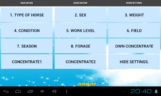 HORSE NUTRITION PRO Screenshots 2