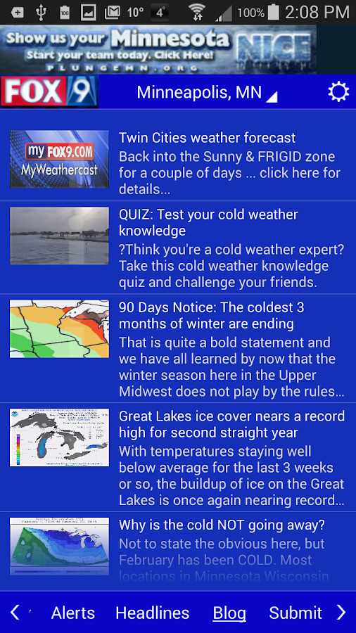 FOX9 Weather Android Apps on Google Play