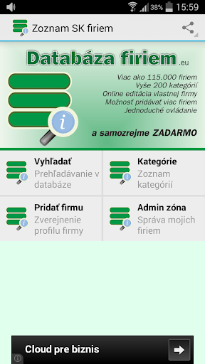 Databáza slovenských firiem