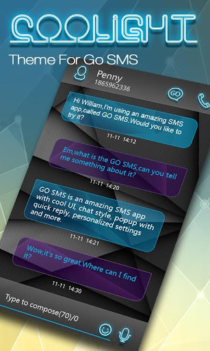 COOLIGHT GO SMS PRO THEME