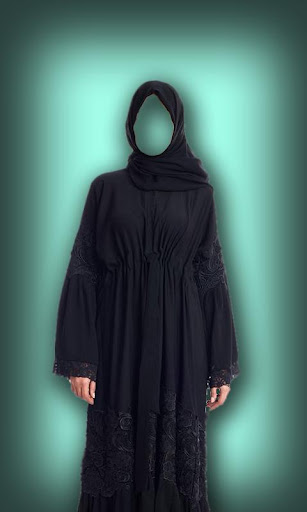 Arab Woman Abayas Photo Maker