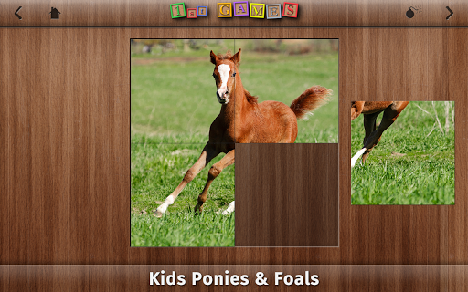 【免費解謎App】1st Games Kids Pony Puzzles-APP點子