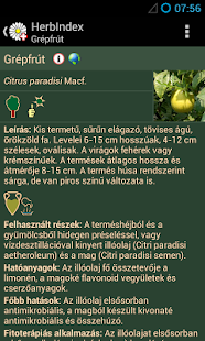 HerbIndex - herbal drugs Screenshot