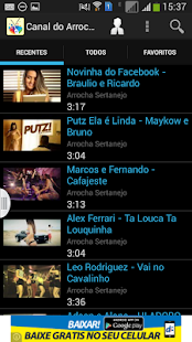 Canal do Arrocha Vídeos Música Screenshots 1