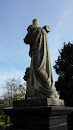 Statue Mit Kreuz