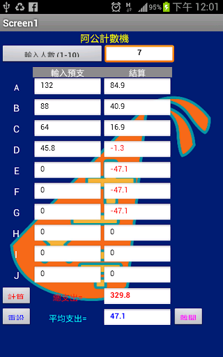 阿公計數機 Party Calculator