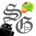 GOSMS SkullGray Theme – Paid logo