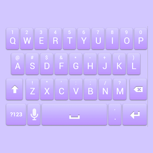 Light Purple Keyboard Skin