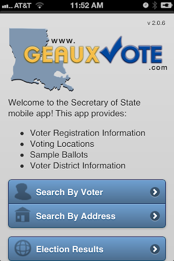 GeauxVote Mobile