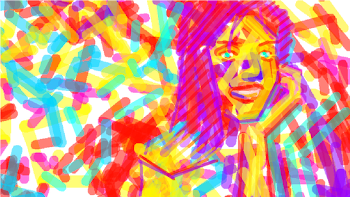 Yellow, Red, Magenta, Cyan.