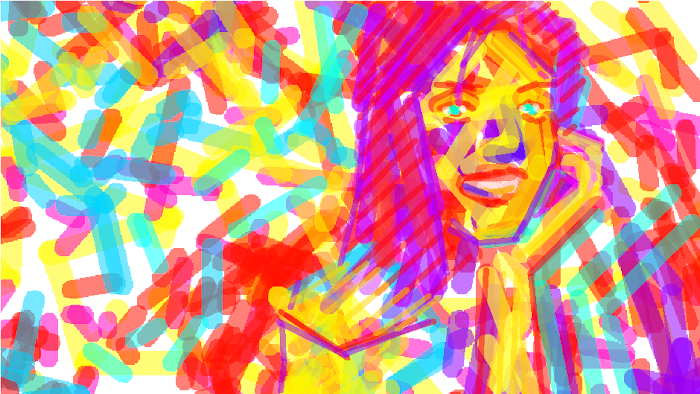 Yellow, Red, Magenta, Cyan.