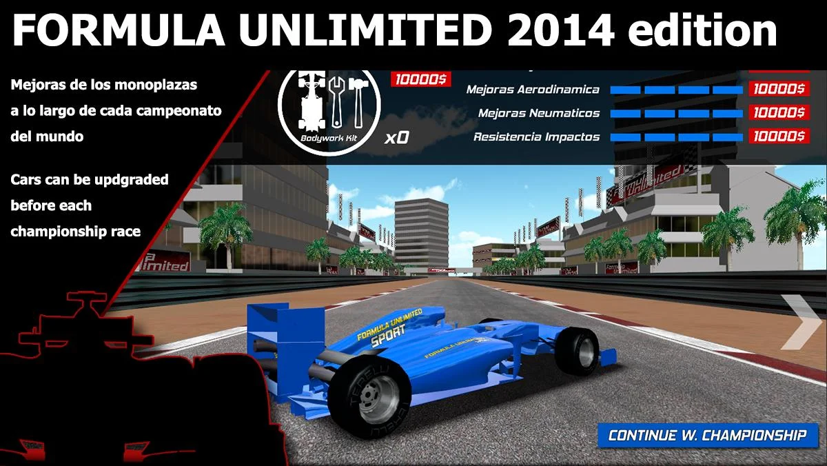 Formula Unlimited 2014 - screenshot