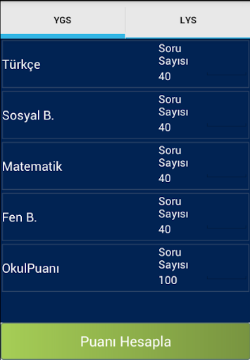 【免費教育App】Puan Sıra Hesaplama-APP點子