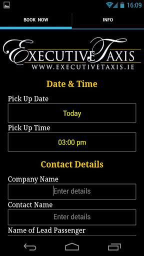 Executive Taxis Dublin