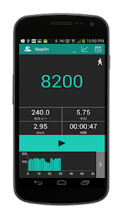 Androidアプリ StepOn-Pro Step Tracker のスクリーンショット
