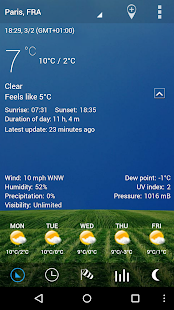 Screenshot 2 for Digital clock world weather Premium 4.28.01 APK