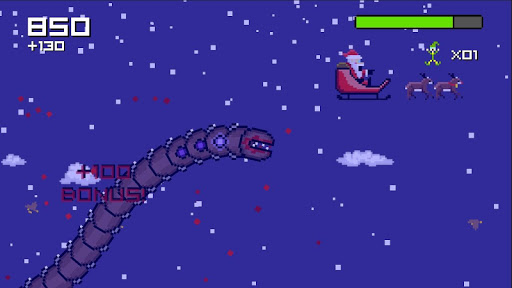 免費下載動作APP|Super Mega Worm Vs Santa Saga app開箱文|APP開箱王