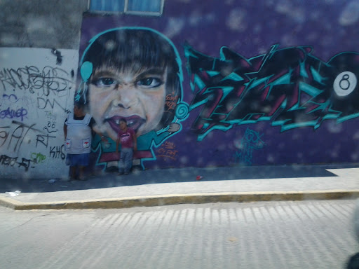 Graffiti en Tulpetlac