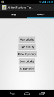Jelly Bean Notification Test Screenshots 5